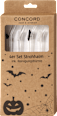 Trinkhalme aus Glas, Halloween 5tlg Dekorieren & Einrichten