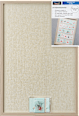 Pinnwand Adventskalender 40x60 beige Paradies