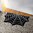 Fußmatte Spinnennetz, schwarz BOLTZE