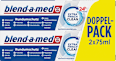 Zahnpasta Extra Frisch Clean Doppelpack (2x75ml) blend-a-med