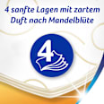 Toilettenpapier Ultra Senses Mandelblüte 4-lagig (8x135 Blatt) Zewa