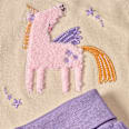 Set mit Langarmshirt & Hose mit Mitwachsfunktion, lila, Gr. 56 ALANA