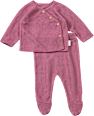 Set mit Wickelshirt und Hose, lila, Gr. 56
 ALANA