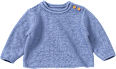Strickpullover mit Knopfleiste, blau, Gr. 56 ALANA