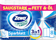 Küchenrolle Wisch&Weg Sparblatt (8x74 Blatt) Zewa