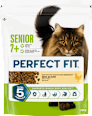 Trockenfutter Katze mit Huhn, Senior 7+ PERFECT FIT