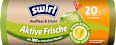 Müllbeutel 20 l mit Zugband Aktive Frische Swirl