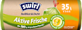 Müllbeutel 35 l mit Zugband Aktive Frische Swirl