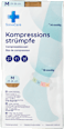 Kompressionsstrümpfe Größe M beige SolvaCare