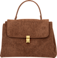 Tasche braun mit goldenem Detail PURSET