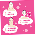 Tuchmaske Bubble Glow Crazy Cactus THE Beauty Mask COMPANY