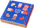 Brettspiel "Wer kommt als Erstes unter die Haube" (16x31x5,5 cm) folia
