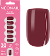 Press Ons Merlot Short Square NÉONAIL