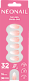Press Ons Baby Boomer Rose Medium Almond NÉONAIL