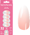 Press Ons Baby Boomer Rose Medium Almond NÉONAIL