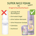 Feuchttuchschaum Super Nice Foam nevernot