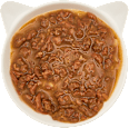 Nassfutter Katze Rind in Sauce WOW
