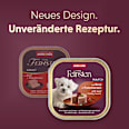 Nassfutter Hund mit Rind & Putenherzen animonda VOM FEINSTEN