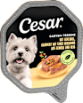 Nassfutter Hund Garten-Terrine mit Geflügel, Gemüse & Reis Cesar