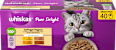 Nassfutter Katze Pure Delight Geflügel-Ragout Mega Pack Whiskas