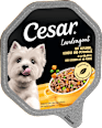 Nassfutter Hund landragout mit Geflügel Cesar