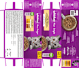 Nassfutter Katze Pure Delight Geflügel-Ragout Mega Pack Whiskas