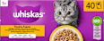 Nassfutter Katze 1+ Geflügelauswahl Mega Pack Whiskas