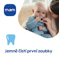 kousátko Bite & Brush, tyrkysové mam
