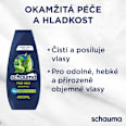 šampon pro muže s chmelovým extraktem schauma