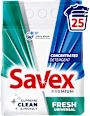 Прахообразен перилен препарат за цветни и бели тъкани Fresh 2in1, 25 пранета Savex