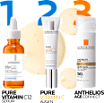 LA ROCHE-POSAY Pure Vitamin C12 Serum, Anti-Falten Serum Konzentrat LA ROCHE-POSAY