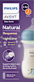 Dojčenská fľaša Natural Response Nighttime, 260ml - 3-6m PHILIPS AVENT
