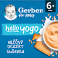hello yogo mléčný dezert se sušenkami 4x100g Gerber