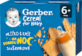 cereal mlíčko s kaší na dobrou noc sušenkové 2x200ml Gerber Cereal