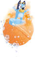 Badekugel Inkee Bluey sortiert CRAZE