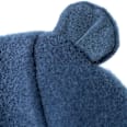 Mütze mit Bio-Wolle & Ohren, blau, Gr. 48/49
 ALANA