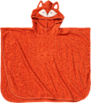 Badeponcho mit Fuchs-Kapuze, orange, Gr. 0 ALANA