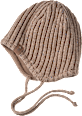 Strickmütze, braun, Gr. 44/45 PUSBLU