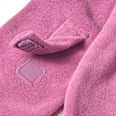 Fleeceschal mit Klettverschluss, rosa PUSBLU