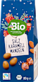 pražené mandle s bílou karamelovou čokoládou dmBio