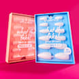 Umelé nechty What The Fake! Press & Go 02 Bare White essence