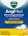 WICK AngiMed Lutschtabletten 5mg/1mg Chlorhexidindihydrochlorid/Lidocainhydrochlorid Monohydrat mit Zitronengeschmack WICK