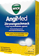 WICK AngiMed Lutschtabletten 5mg/1mg Chlorhexidindihydrochlorid/Lidocainhydrochlorid Monohydrat mit Zitronengeschmack WICK