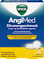 WICK AngiMed Lutschtabletten 5mg/1mg Chlorhexidindihydrochlorid/Lidocainhydrochlorid Monohydrat mit Zitronengeschmack WICK