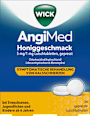 WICK AngiMed Lutschtabletten 5mg/1mg Chlorhexidindihydrochlorid/Lidocainhydrochlorid Monohydrat mit Honiggeschmack WICK