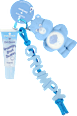 Lipgloss Care Bears Keychain 01 Grumpy But Sweet essence