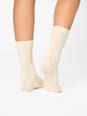 Socken Wohlig Warm beige & braun, Gr. 39-42 nur die