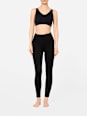 Leggings Elegant mit Hosen-Look schwarz Gr. 40/42
 nur die