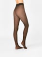 Strumpfhose warm & transparent strapazierfähig braun Gr. 38/40, 80 DEN nur die
