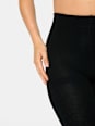 Leggings Wohlig Warm mit Leo-Muster schwarz Gr. 38/40, 100 DEN nur die